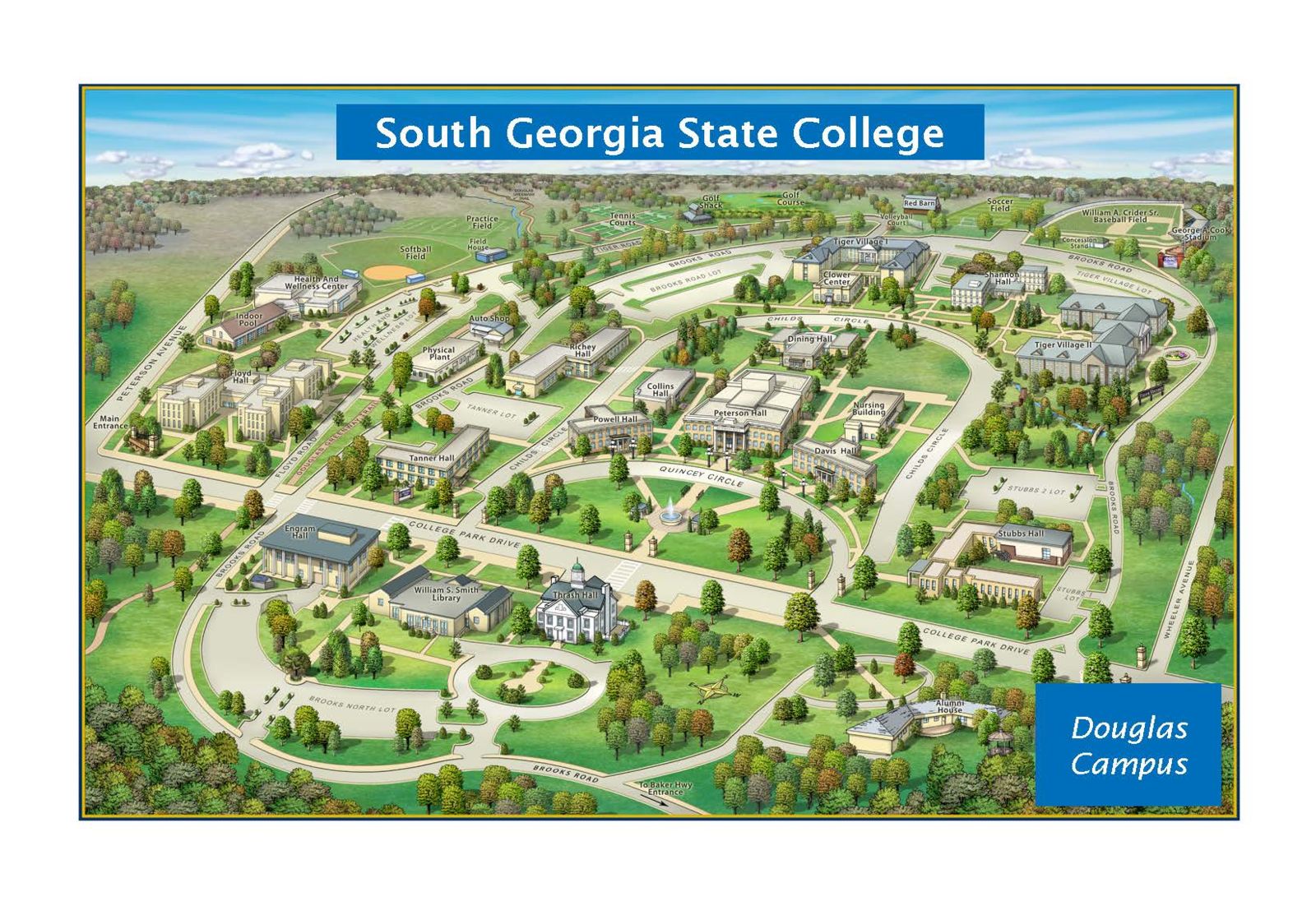 State University Campus Map
